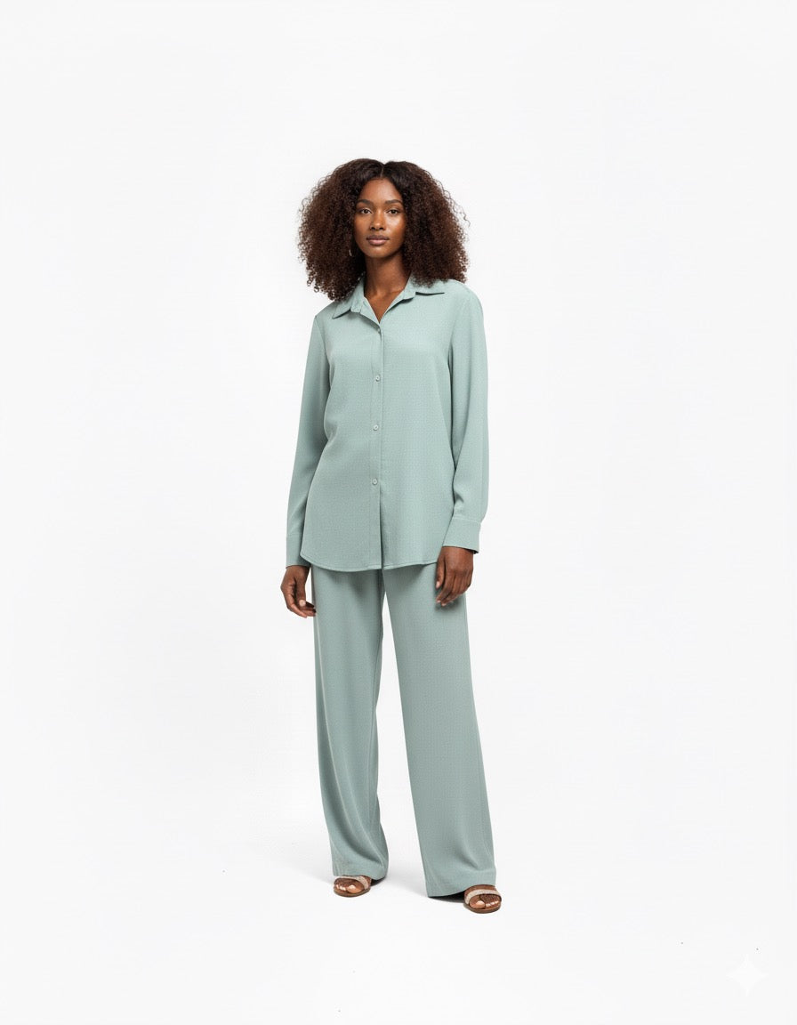 Mint Two-Piece Set