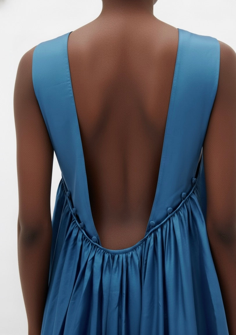 Hemani Maxi Dress - Blue