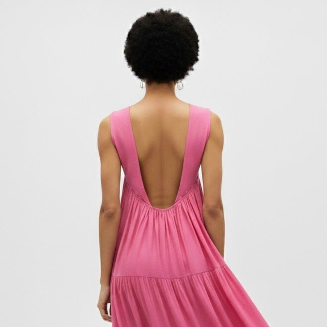 Hemani Maxi Dress - Pink