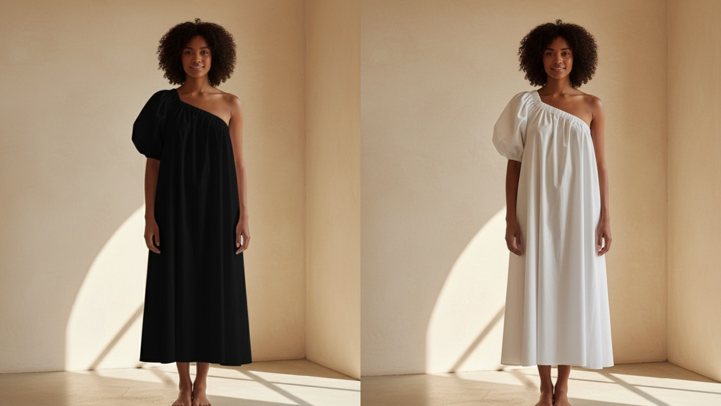 Lela Cotton Midi Dress