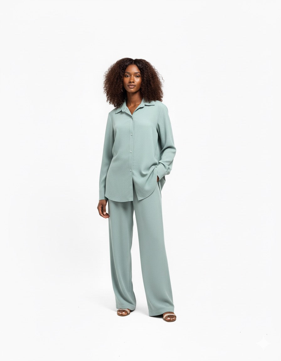Mint Two-Piece Set