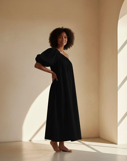 Lela Cotton Midi Dress