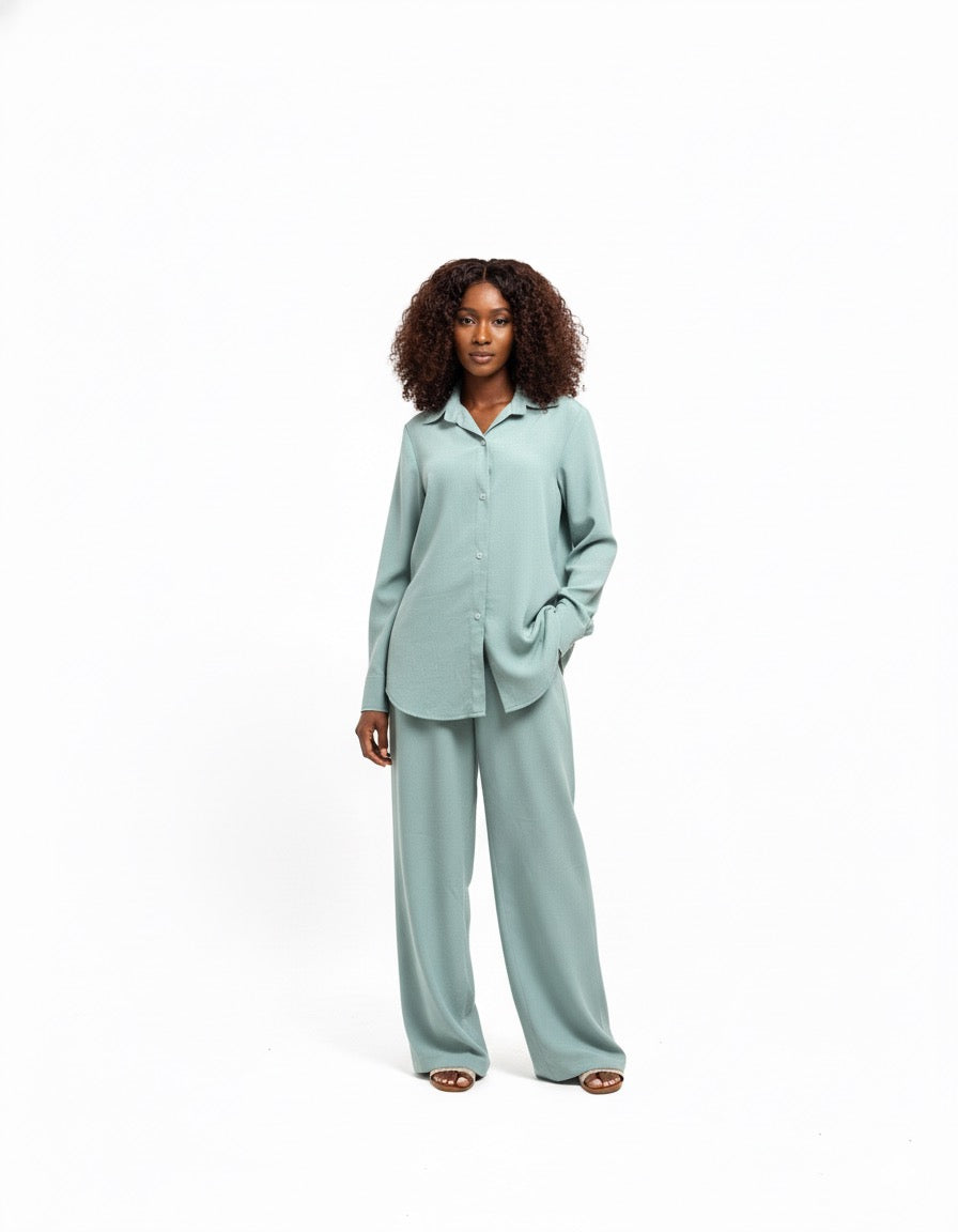 Mint Two-Piece Set