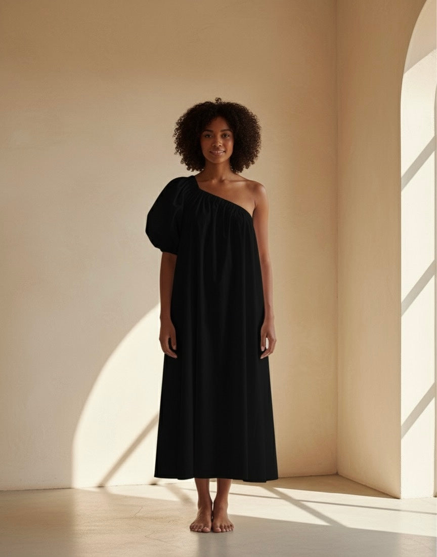 Lela Cotton Midi Dress