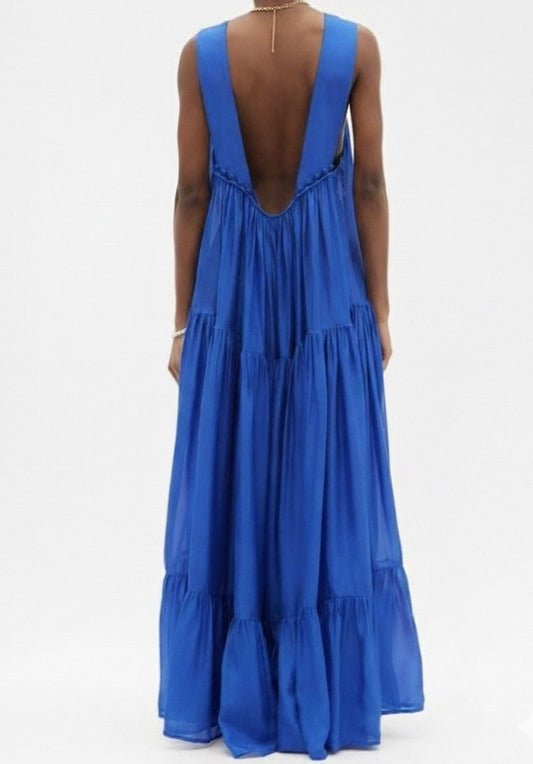 Hemani Maxi Dress - Blue