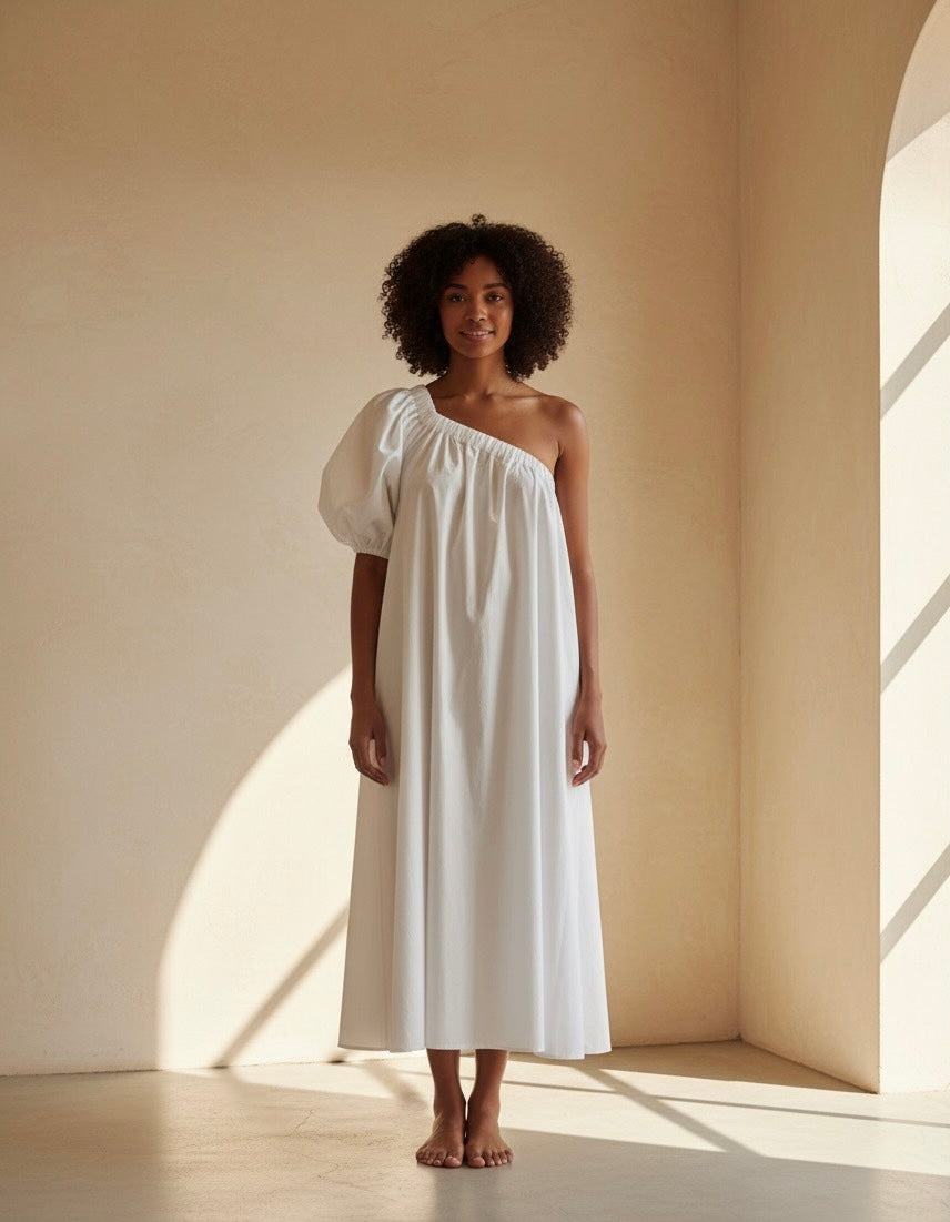 Lela Cotton Midi Dress