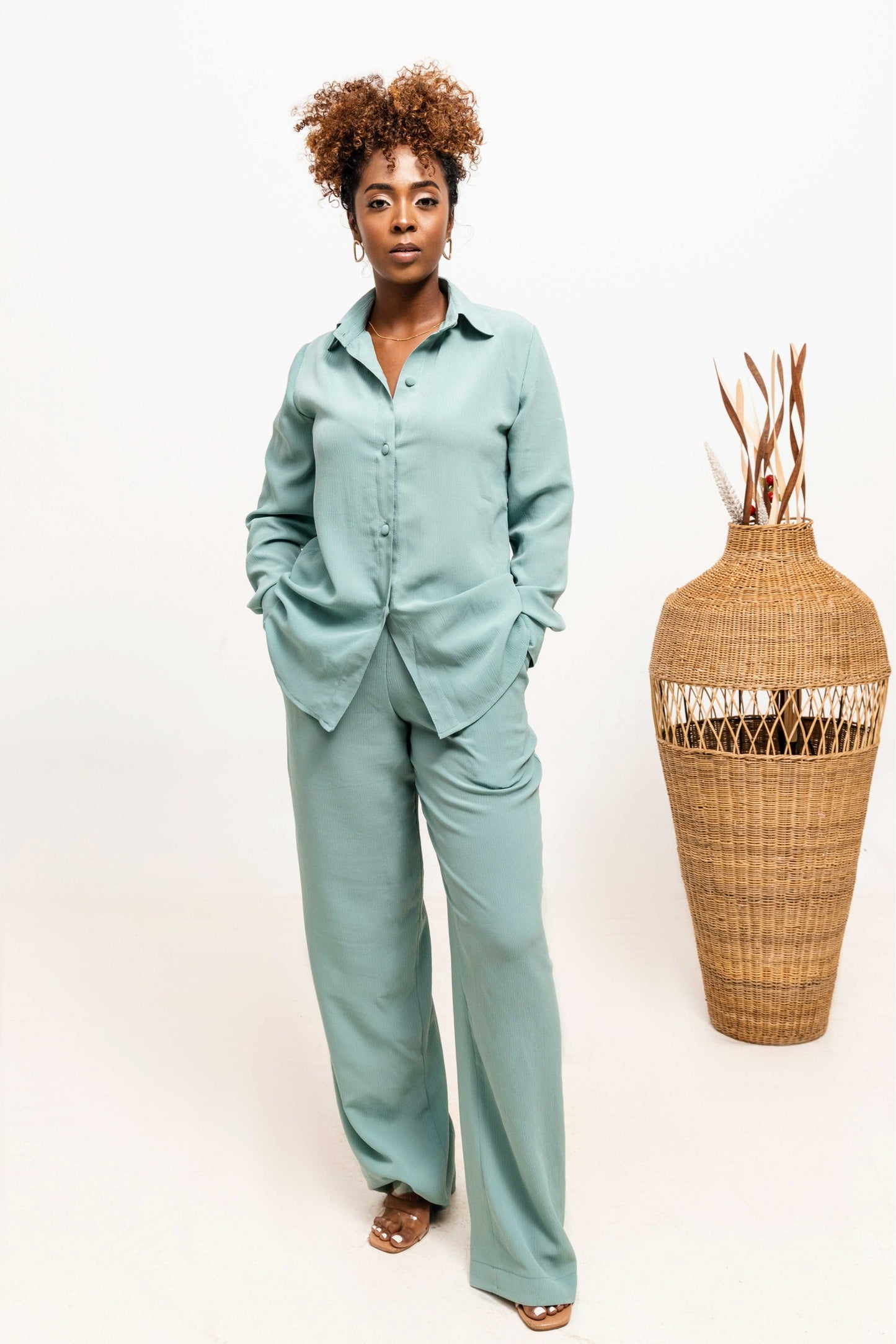 Mint Two-Piece Set