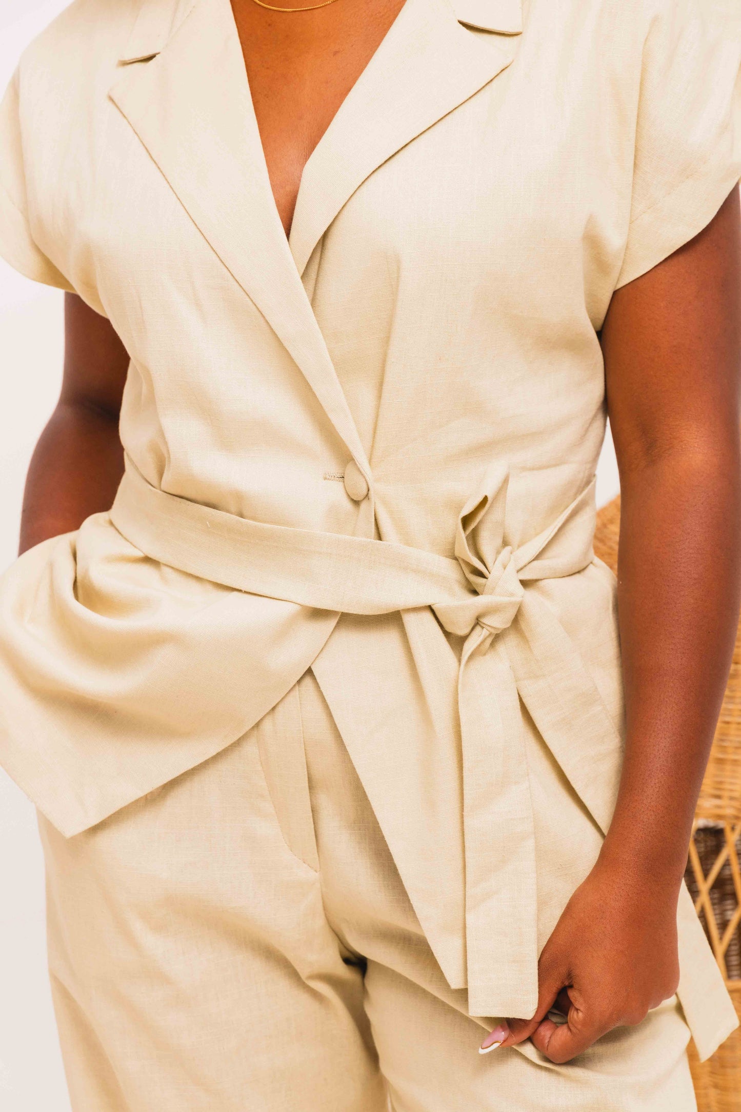 Nova Linen Set - Beige