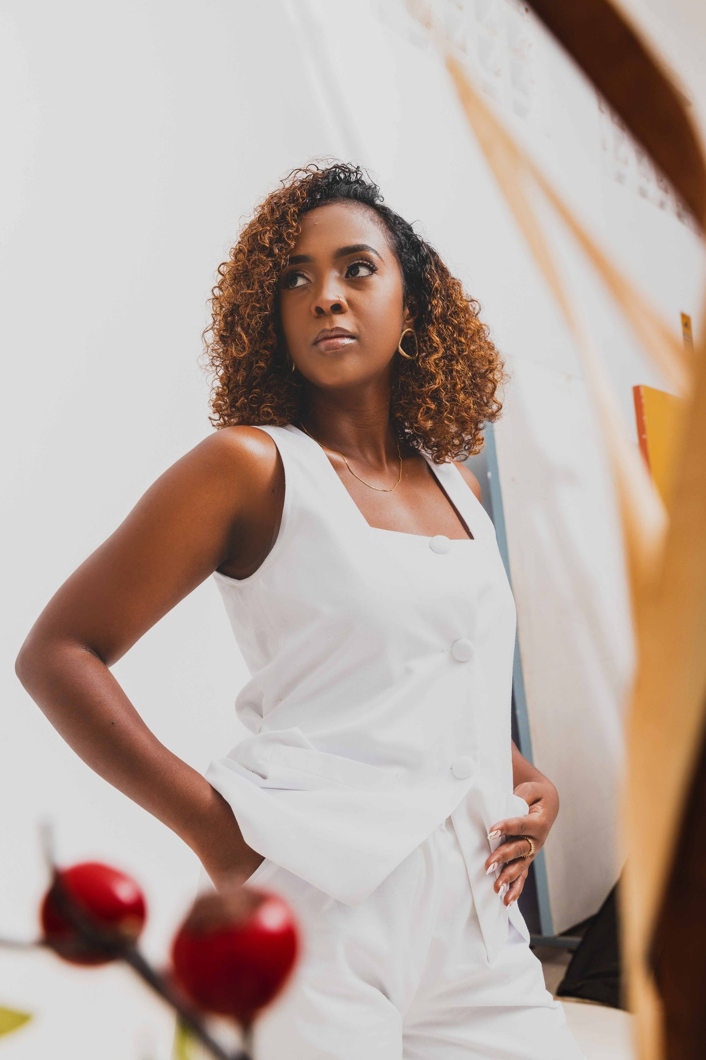 Vito Summer Shorts -White