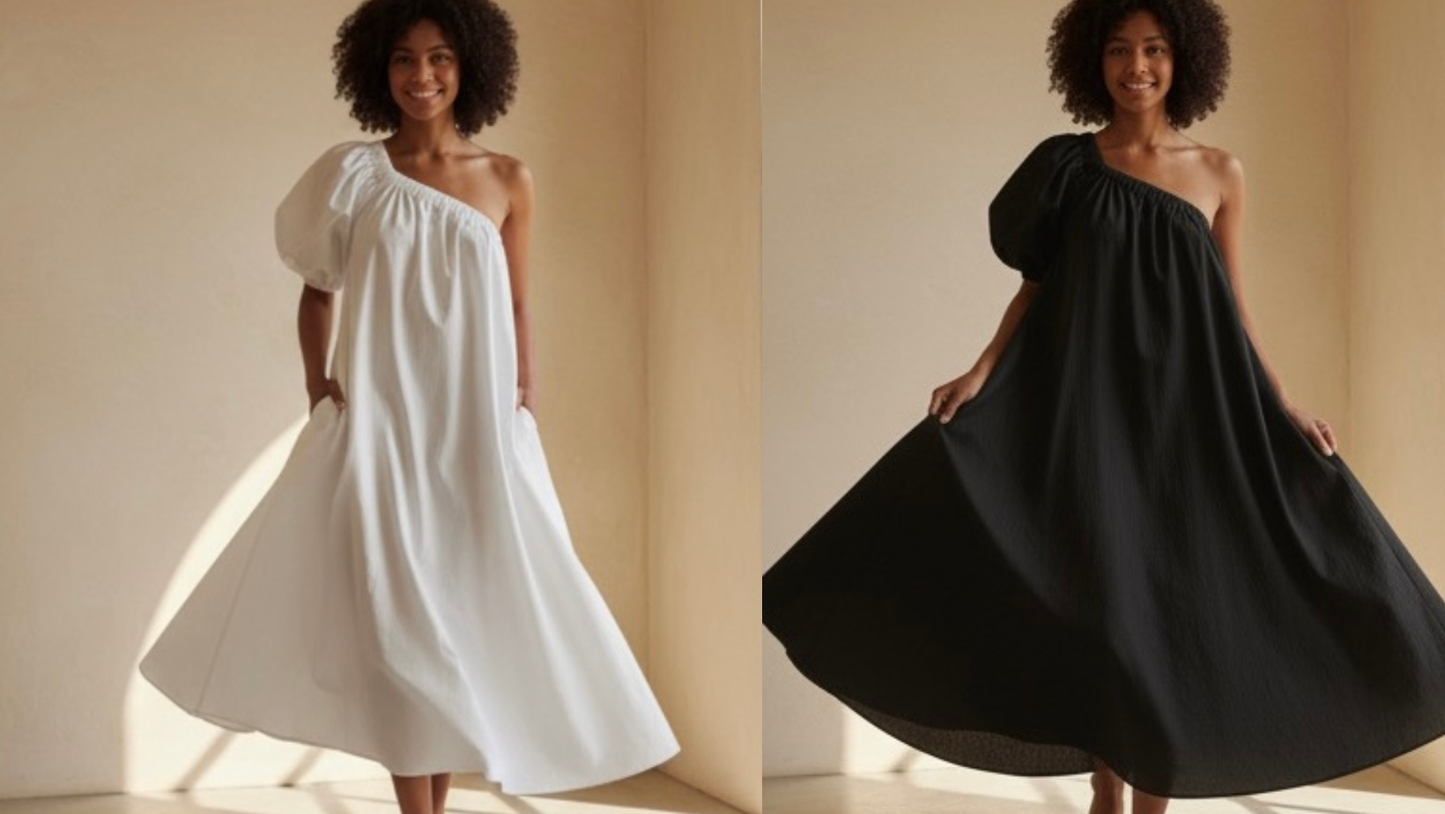 Lela Cotton Midi Dress