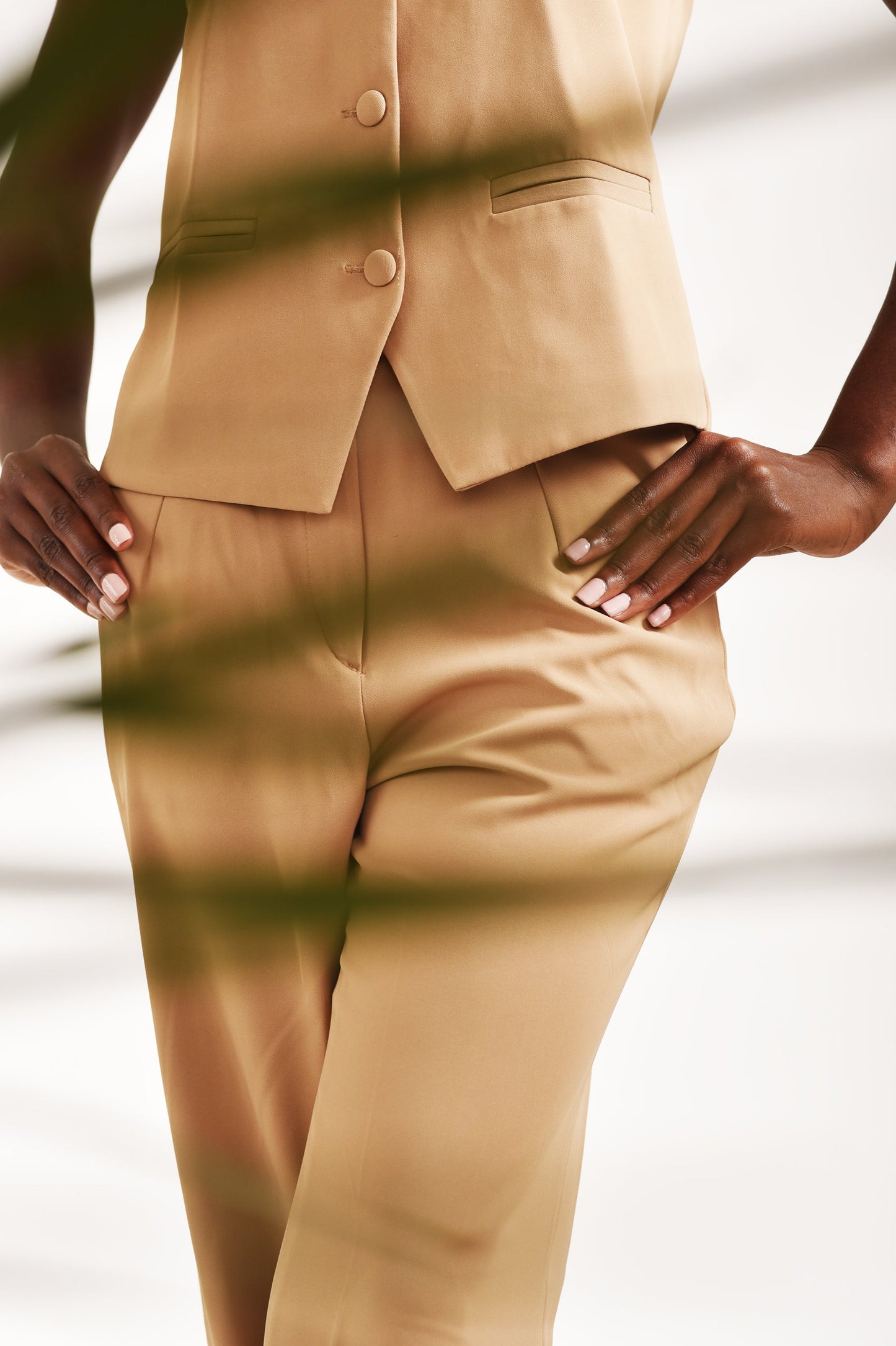 Bosi Half Coat  - Tan