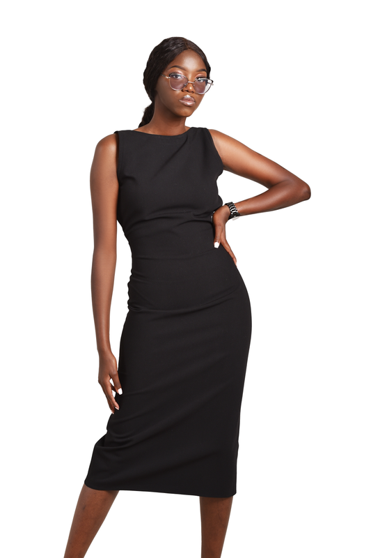 Savoy Bareback Midi  - Black