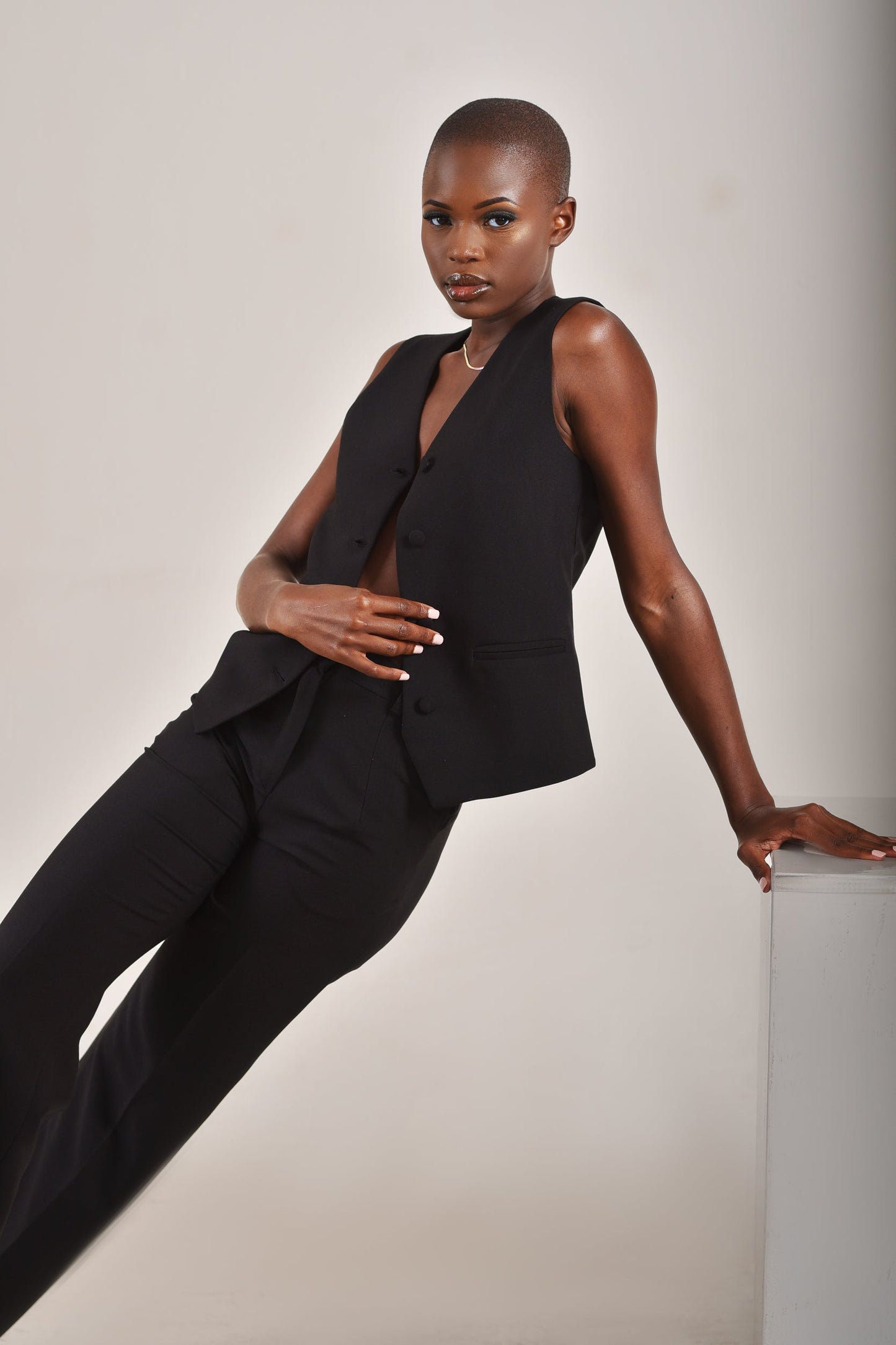 Bosi Pants Set  - Black