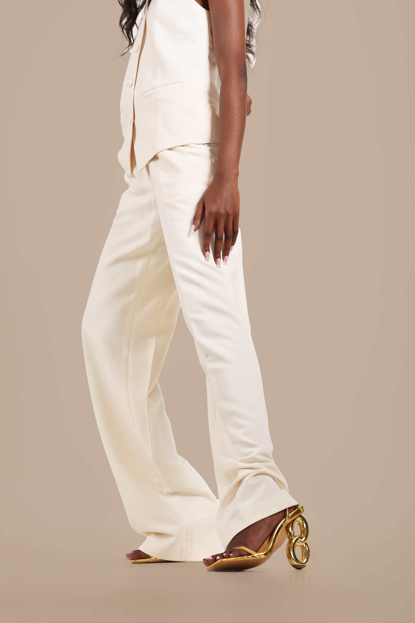Bosi Pant Set  - White