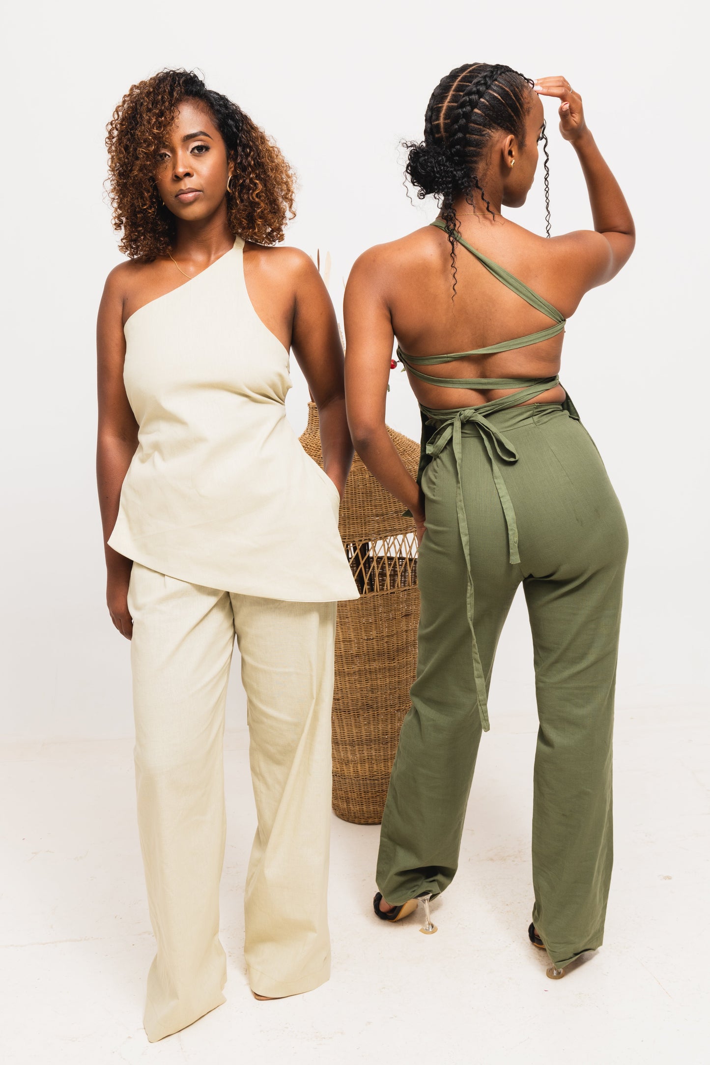 Jani Strapy Linen Set